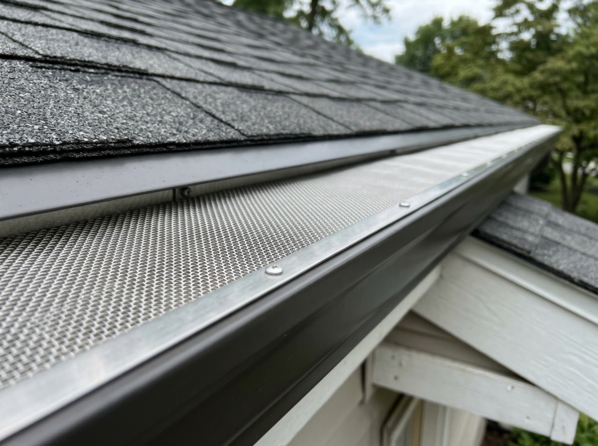 Screen Leaf Protection for Gutters