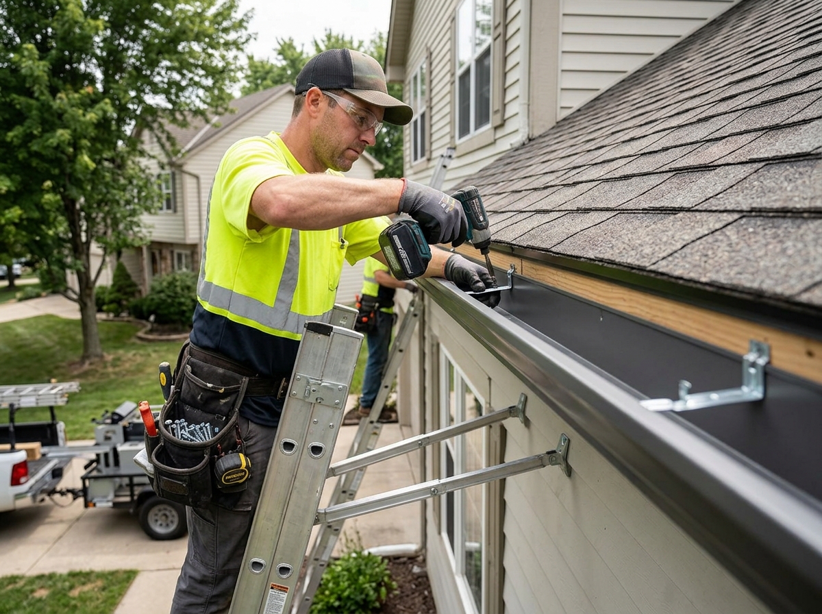 Seamless Gutter Fabrication