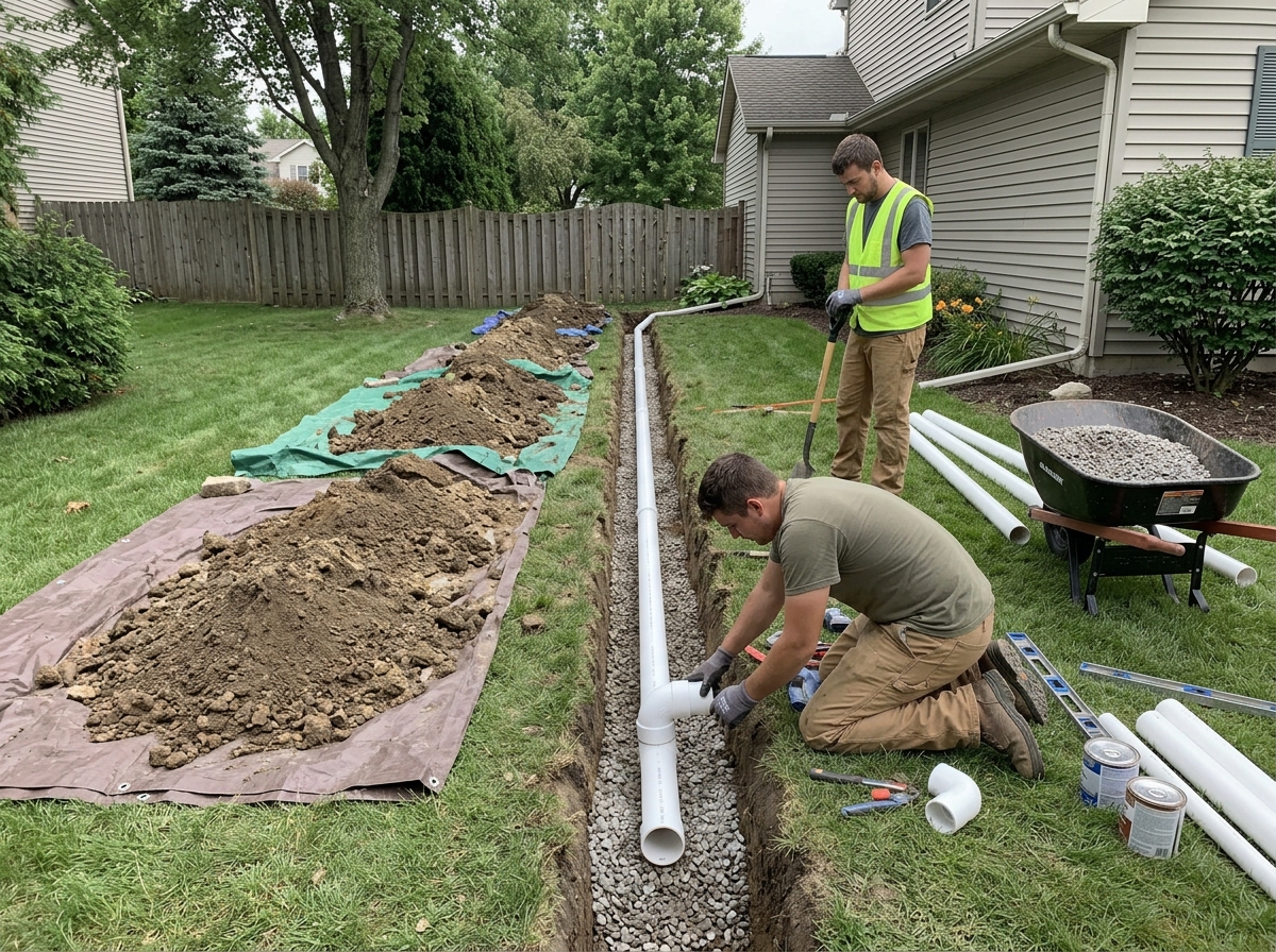 Underground Drainage Installation